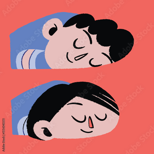 children sleeping