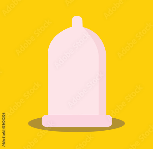 menstrual cup icon. vector illustration