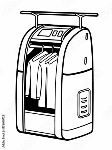 Smart Clothing Refresher Automated Clothes Cleaning and Sanitizing Machine