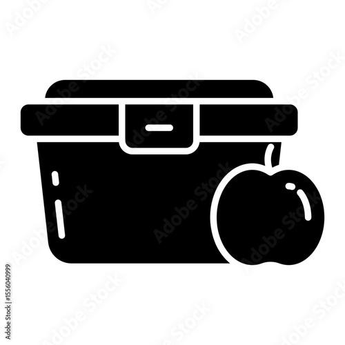 Premium download icon of lunch box