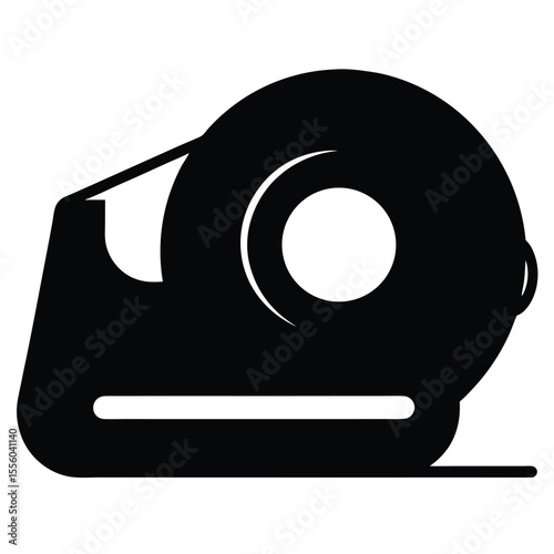 video camera icon a Scotch Desktop Tape Dispenser, likely the C-38 model.