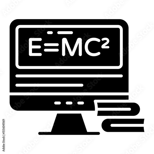 An icon design of physics formula