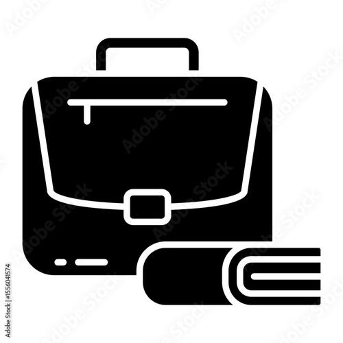 An icon design of school bag