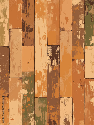 Wooden Plank Effect Tiles warm wooden texture that spans in a seamless pattern design