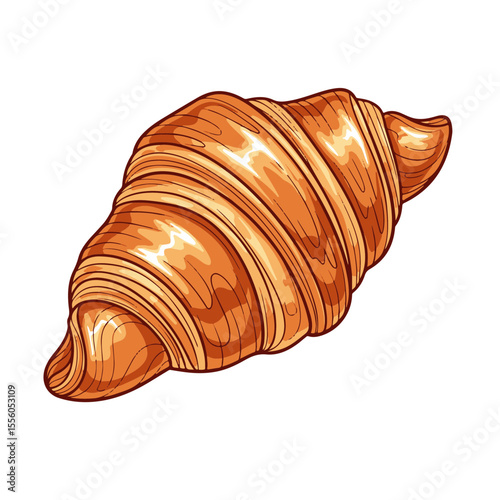 croissant vector