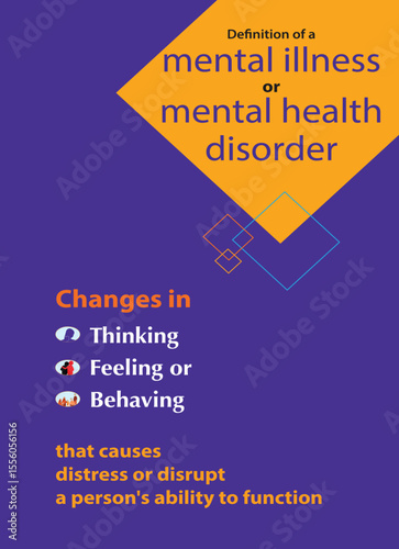 Definition of Mental Illness or Mental Health Disorder