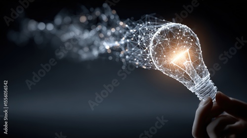 Lightbulb Interface with Digital Connections and Energy Flow
