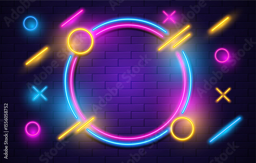 These are 4K-quality backgrounds with neon lights and creative designs. 4K Futuristic Neon Glow Tunnel Abstract Light Background, 100% fully editable vector files.