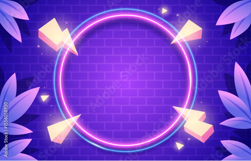 These are 4K-quality backgrounds with neon lights and creative designs. 4K Futuristic Neon Glow Tunnel Abstract Light Background, 100% fully editable vector files.