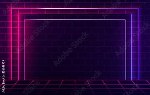 These are 4K-quality backgrounds with neon lights and creative designs. 4K Futuristic Neon Glow Tunnel Abstract Light Background, 100% fully editable vector files.