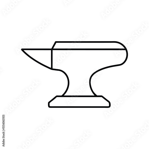 anvil line art