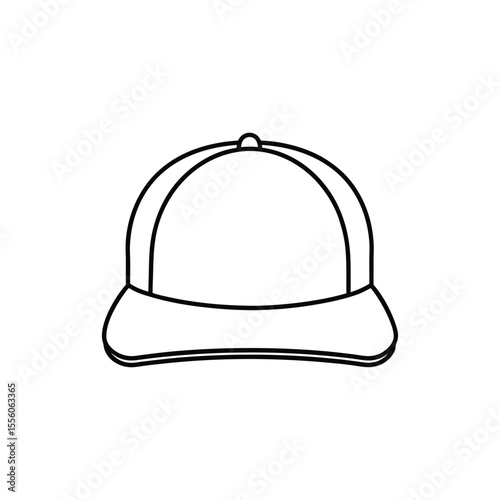 hat line art