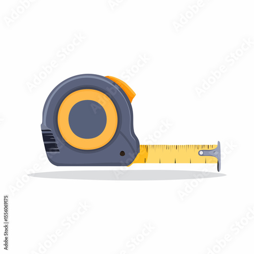 tape measure isolated on white