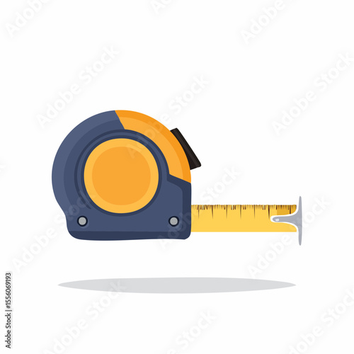 tape measure isolated on white