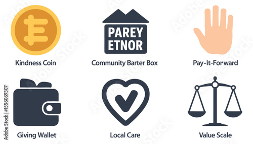 Money and finance vector icon set for web design