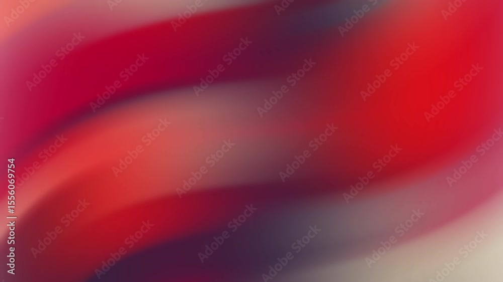 Fluxo de Cores Abstrato em Tons de Vermelho e Roxo