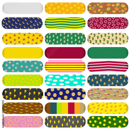 collection of bolsters with different shapes
