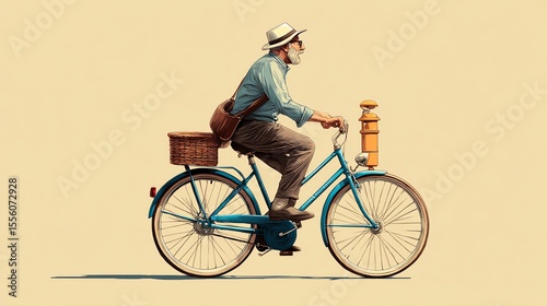 Vintage Cycling A Leisurely Ride