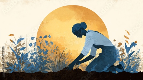 Gardening in the Sunshine