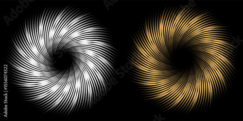 Gold, silver and bronze metal circle frames 3d vector realistic illustration. First, second and third place medals or buttons isolated on white background. Certified. Quality blank, empty badge set.