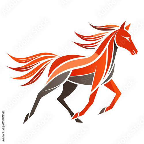 funny unicorn cartoon vector illustration, animal, isolated on white background
