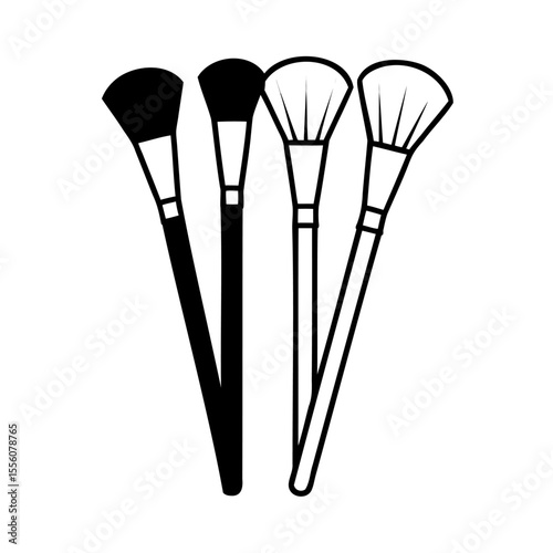 set of brushes