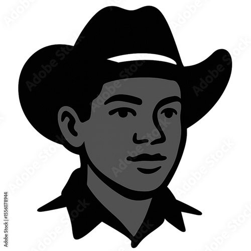 cowboy with hat