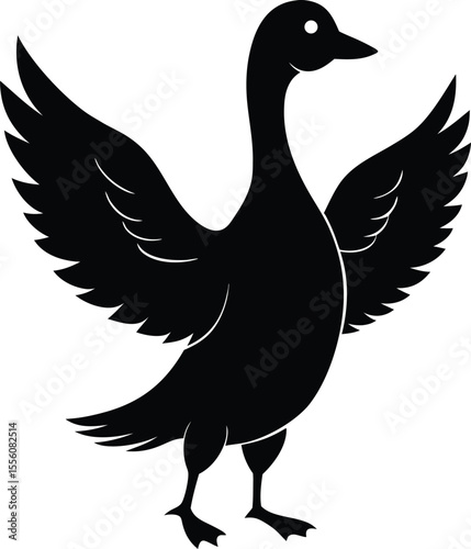 Farm Animal Silhouette Bundle , Goat, Pig, Chicken, Duck, Horse, Sheep Vector Collection