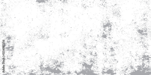 Old, dirty white grunge wall texture with paint for a vintage background