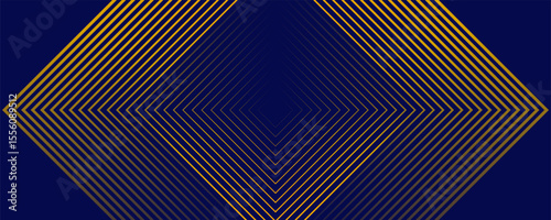 Blue geometric abstract transparent background layers overlapping on light space with line gold effect decoration modern layer. Eps10