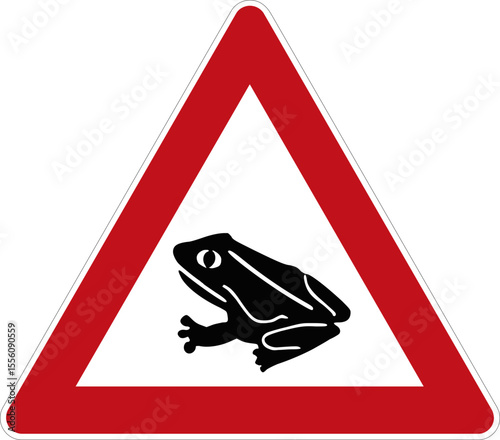 Amphibienwanderung - StVo DE, Vektor (SVG)