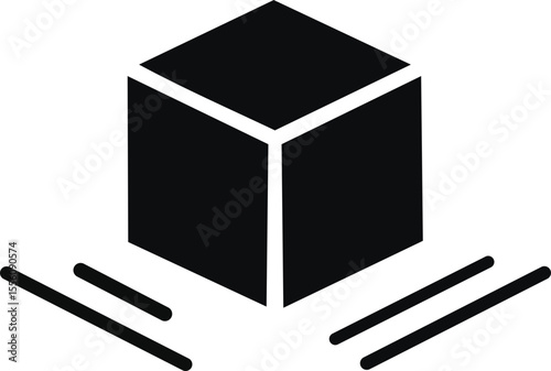 Illustration dynamique de livraison rapide