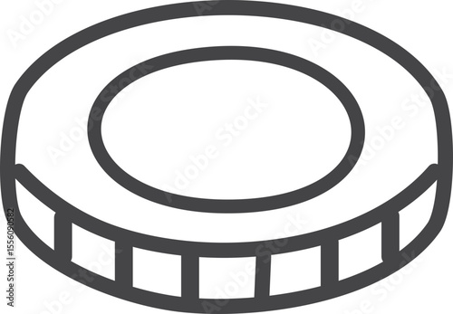 Symbole dynamique de finance ou transaction