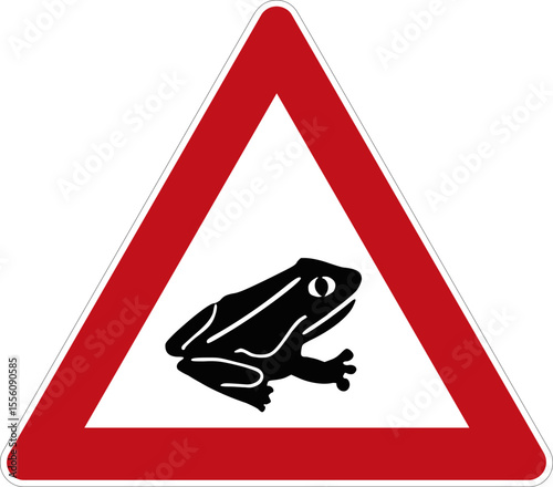 Amphibienwanderung - StVo DE, Vektor (SVG)