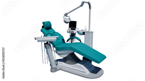 Dental chair isolated