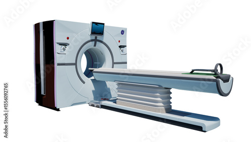 mri machine isolated