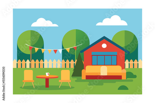 house in the forest