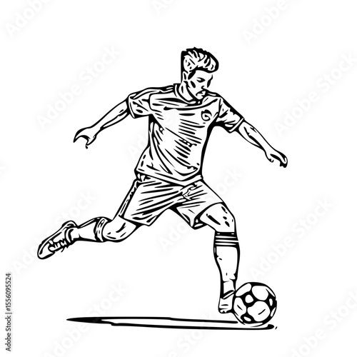 football player vector