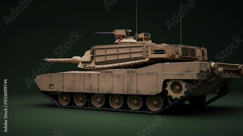 M1A2 Abrams Tank: A Powerful Military Vehicle