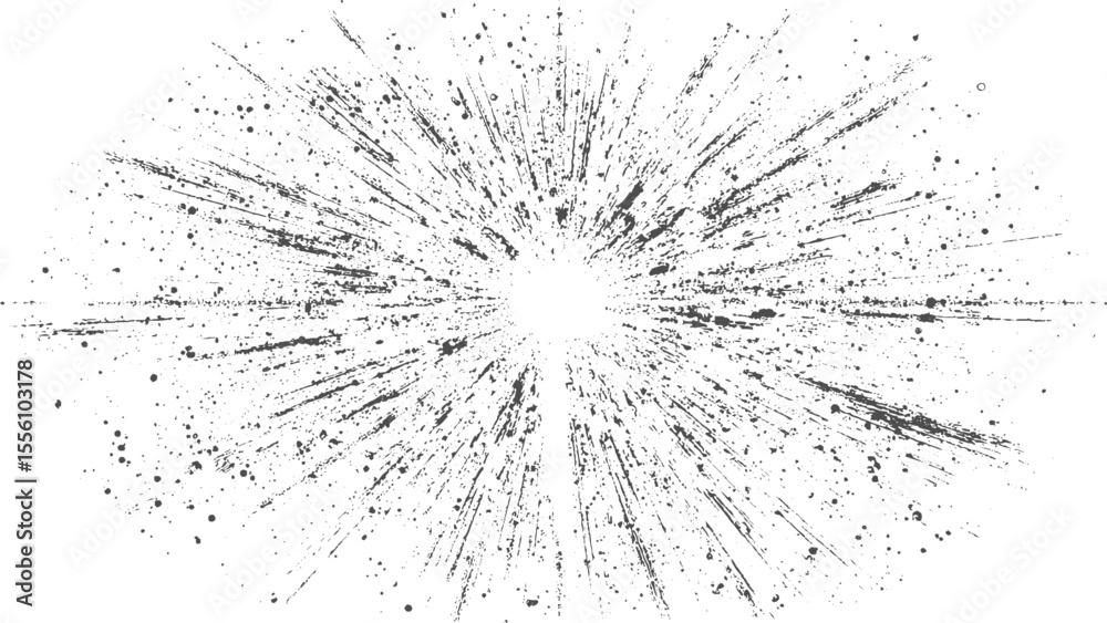  vector abstract radial speed motion black lines ,with grunge.  vector abstract radial speed motion black lines. 