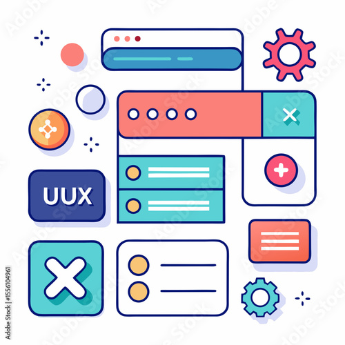 flat user interface elements