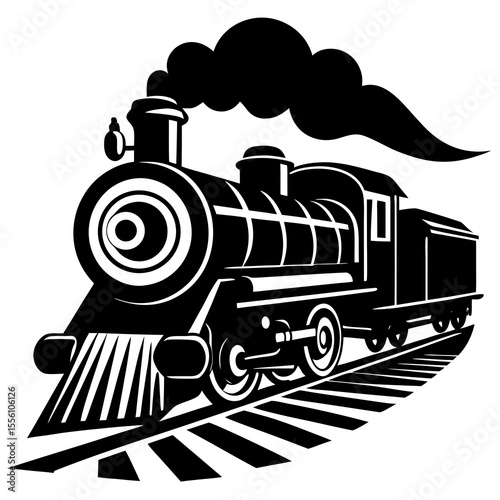 old steam train