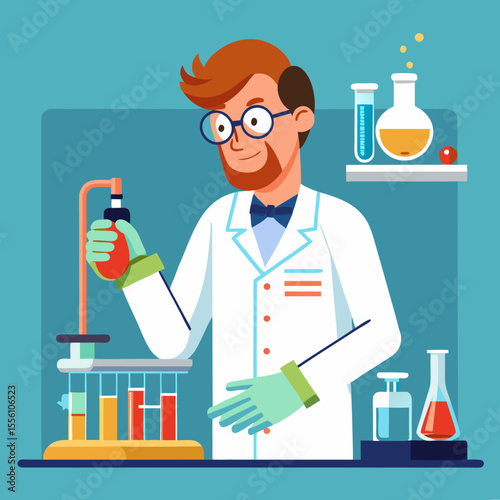 scientist in laboratory