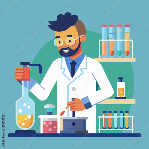 scientist in laboratory