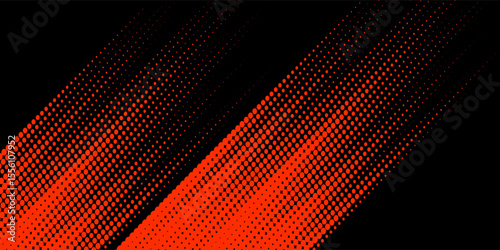 Halftone background vector, abstract backdrop design with two tone pattern