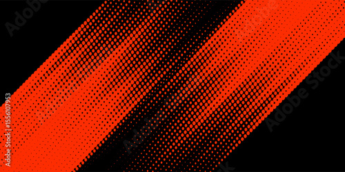 Halftone background vector, abstract backdrop design with two tone pattern