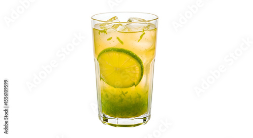 Wallpaper Mural Refreshing Lime Drink Recipe with Transparent Background Torontodigital.ca
