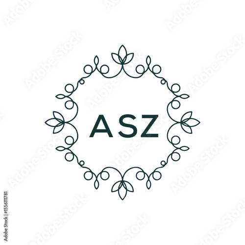 ASZ Letter logo