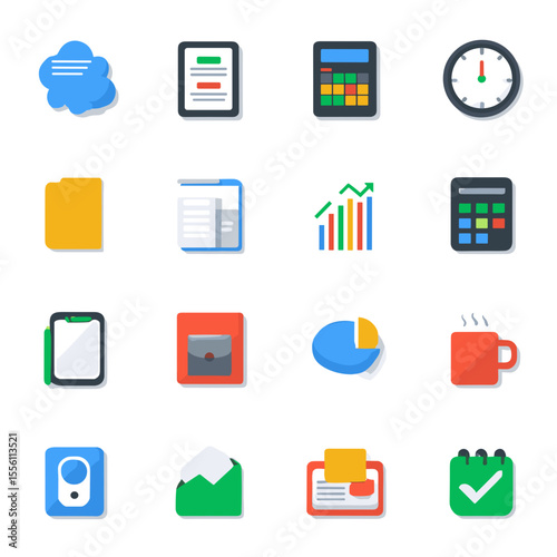 Simple yet effective business-themed vector icon pack.
