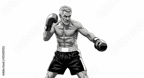 man with boxing gloves